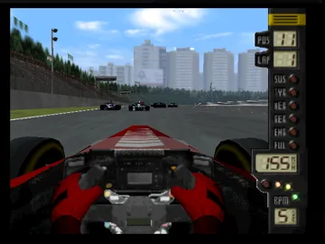 F-1 World Grand Prix (Europe) (Beta) screen shot game playing